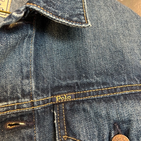Polo Ralph Lauren Y2K vintage Jean jacket in excellent condition size M - Picture 4 of 15